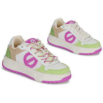 Sapatos Mulher Sapatilhas No Name ALISON SNEAKER W Bege / Violeta / Verde