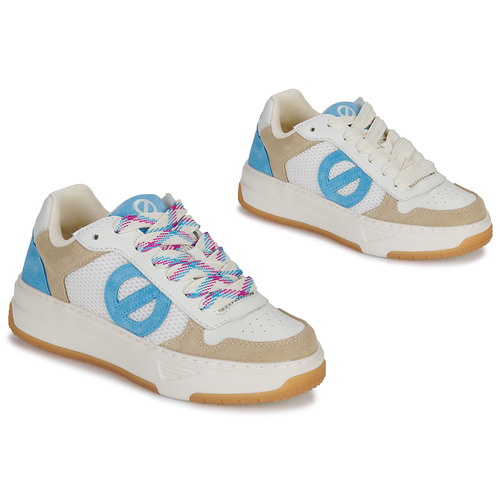 Sapatos Mulher Sapatilhas No Name ALISON SNEAKER W Branco / Bege / Azul