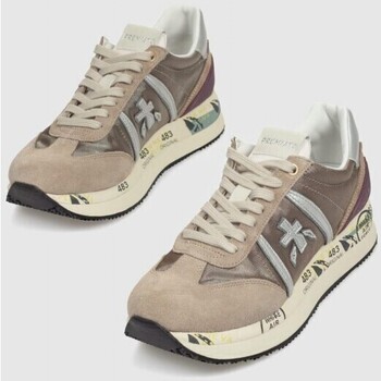 Premiata ZAPATILLA  CONNY TAUPE Castanho