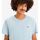 Textil Homem T-shirts e Pólos Levi's 56605 0233 ORIGINAL TEE-CHAMBRAY BLUE JERSEY Verde