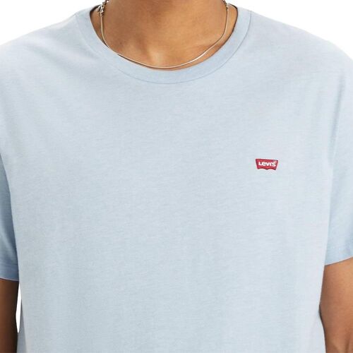 Levi's 56605 0233 ORIGINAL TEE-CHAMBRAY BLUE JERSEY Verde