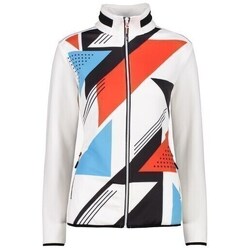 Textil Mulher Sweats Cmp 31E0856A001 Branco, Vermelho, Azul