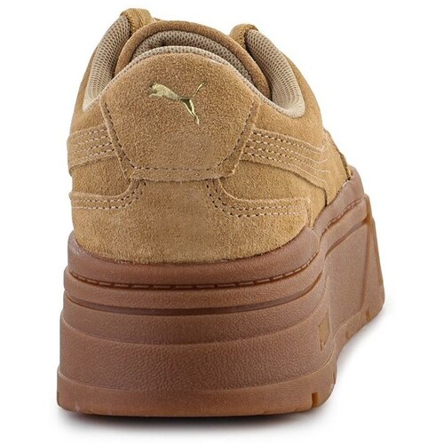 Puma Mayze Stack Suede Castanho