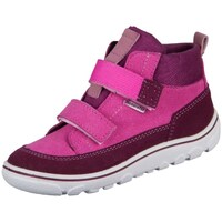 Sapatos Criança Botas baixas Ricosta Joko Pop Merlot Velour Cor-de-rosa, Roxo