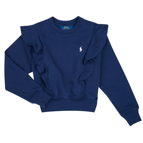 Textil Rapariga Sweats Polo Ralph Lauren RFFLFRNTPO-KNIT SHIRTS-PULLOVER Marinho