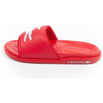 Sapatos Homem Chinelos Lacoste Croco Dualiste Vermelho