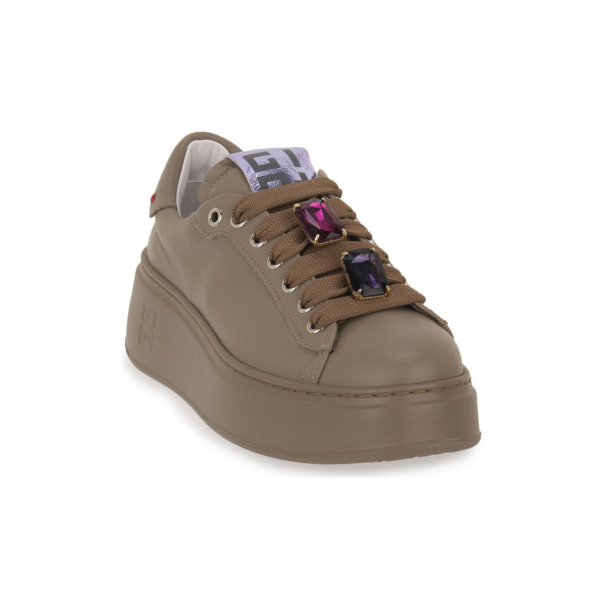 Sapatos Mulher Sapatilhas Gio + GIO COMBI MALTO Castanho