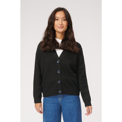 Textil Mulher Casacos de malha Teeshoppen Knitted Preto
