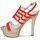 Sapatos Mulher Sandálias Versace DSL943T Vermelho