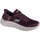 Sapatos Mulher Sapatilhas Skechers Slip-Ins: GO WALK Flex - Grand Entry Bordô