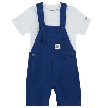 Textil Rapaz Conjunto Timberland T60399 Marinho / Branco