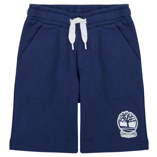Textil Rapaz Shorts / Bermudas Timberland T60460 Marinho