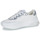 Sapatos Rapariga Sapatilhas Karl Lagerfeld Z30373 Branco / Prata