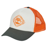 Acessórios Rapaz Boné Timberland T60414 Cáqui / Branco / Laranja