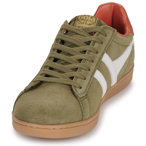 Gola Equipe II Suede Cáqui / Branco