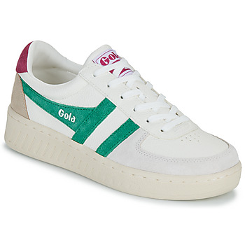 Sapatos Mulher Sapatilhas Gola Grandslam Trident Bege / Multicolor