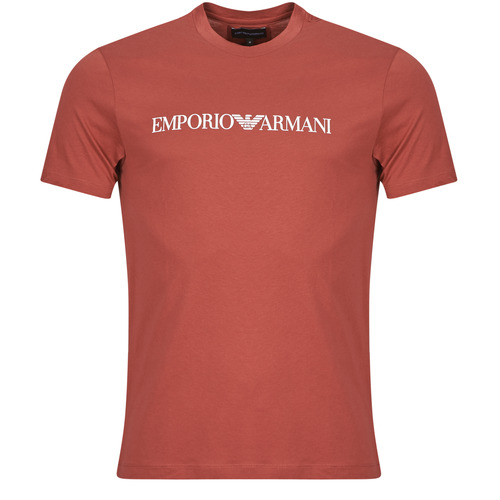 Textil Homem T-Shirt mangas curtas Emporio Armani T-SHIRT 8N1TN5 Vermelho