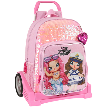 Malas Criança Mochila / Pasta com rodas Nanana Surprise  Rosa