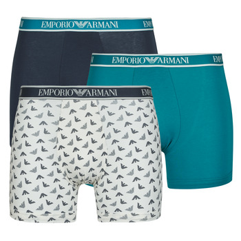 Roupa de interior Homem Boxer Emporio Armani CORE LOGOBAND 3 PACK BOXER Multicolor