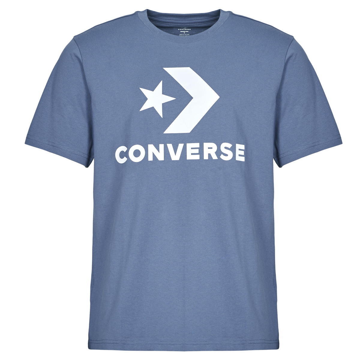 Textil T-Shirt mangas curtas Converse GO-TO STAR CHEVRON LOGO Azul