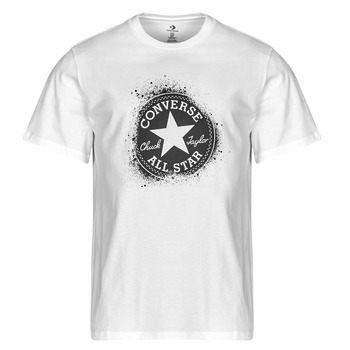 Textil Homem T-Shirt mangas curtas Converse ALL STAR STENCIL T-SHIRT Branco