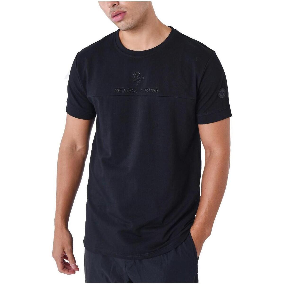 Textil T-Shirt mangas curtas Project X Paris  Preto