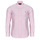 Textil Homem Camisas mangas comprida Polo Ralph Lauren CHEMISE COUPE DROITE EN OXFORD RAYEE Rosa / Branco / Rosa / Branco
