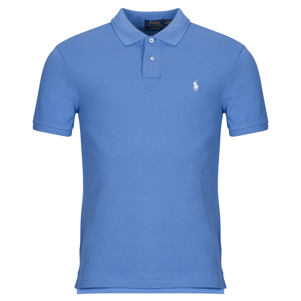 Textil Homem Polos mangas curta Polo Ralph Lauren POLO COUPE DROITE EN COTON BASIC MESH Azul / Azul