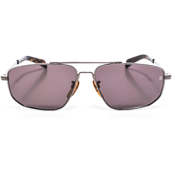 Relógios & jóias Homem óculos de sol David Beckham 7049GS-KJ1 Prata
