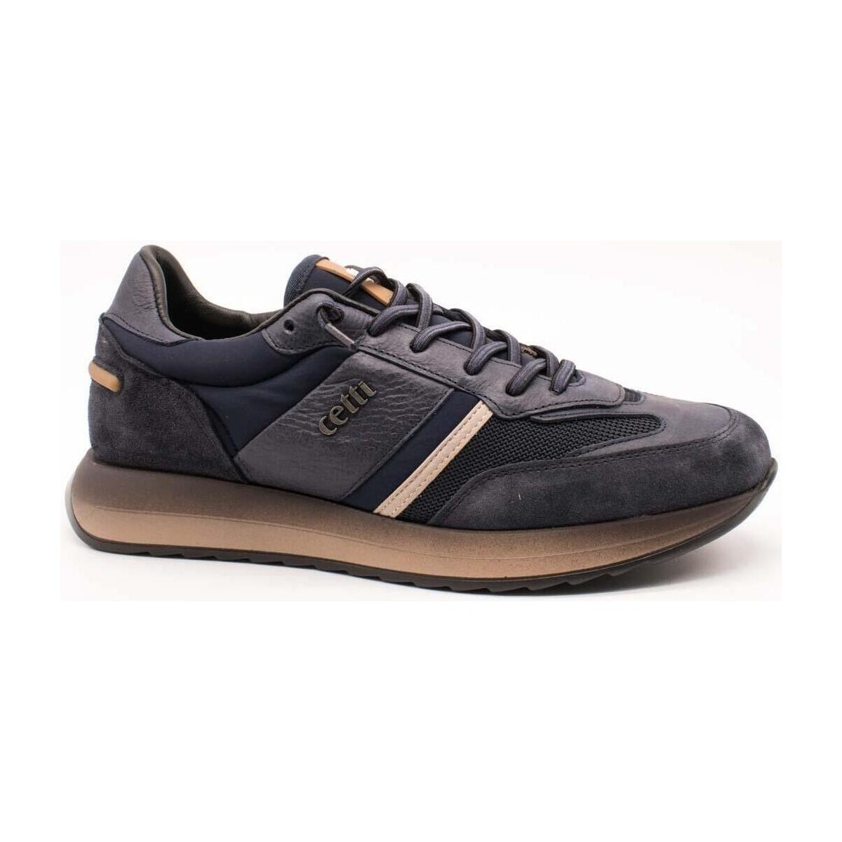 Sapatos Homem Sapatilhas Cetti  Azul
