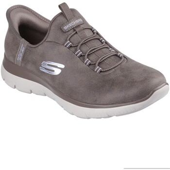 Sapatos Mulher Sapatilhas Skechers 34559 Castanho