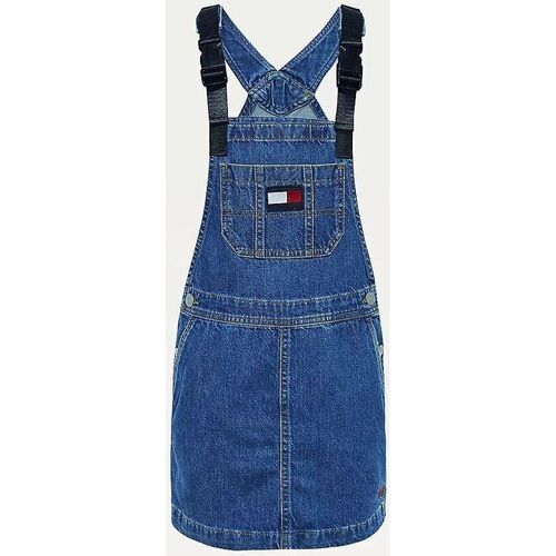 Textil Rapariga Macacões/ Jardineiras Tommy Hilfiger KG0KG05956 DUNGAREE DRESS-1A4 DENIM Azul