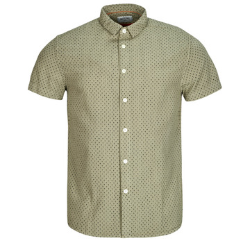 Textil Homem Camisas mangas curtas Deeluxe PAGOS Cáqui
