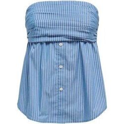 Textil Mulher Tops sem mangas Only 15321720 SALVI-BLUE YONDER Azul