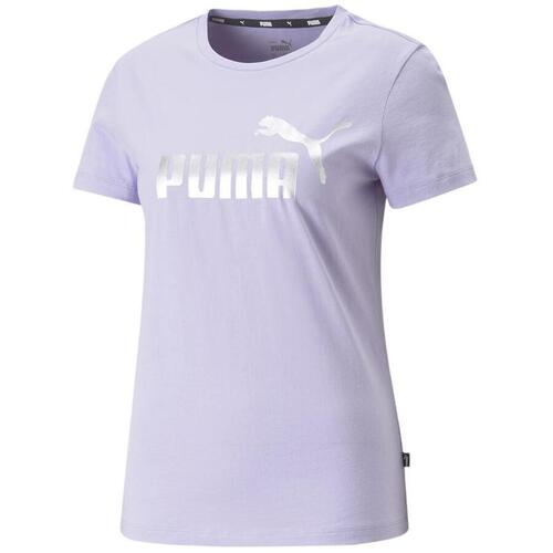 Textil Mulher T-shirts e Pólos Puma  Violeta