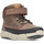 Sapatos Rapaz Botas Geox S DE TORNOZELO  J. FLEXYPER J369BA Castanho