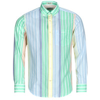 Textil Homem Camisas mangas comprida Gant REG VOILE MULTI STRIPE SHIRT Multicolor