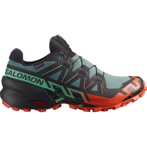 Sapatos Homem Running Salomon Speedcross 6 Gtx Preto, Verde, Azul