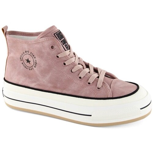 Sapatos Mulher Sapatilhas Big Star INT2020A Rosa
