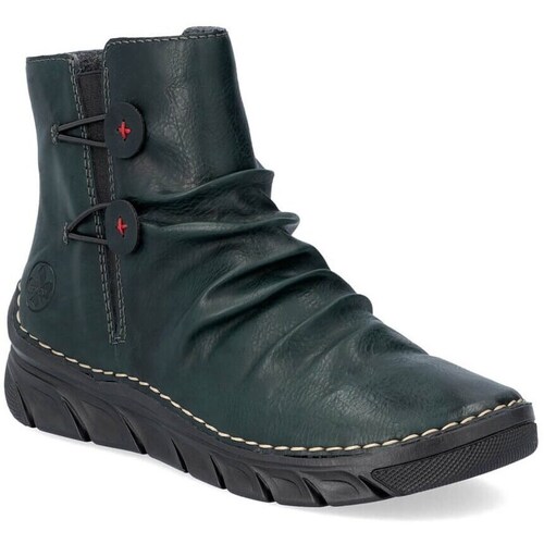 Sapatos Mulher Botins Rieker RKR703 Verde