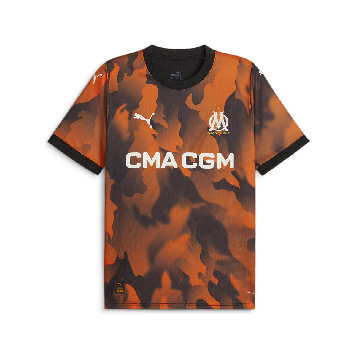 Textil Homem T-shirts e Pólos Puma  Laranja