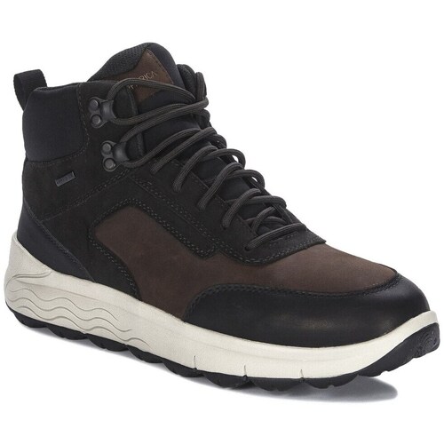 Sapatos Homem Botas baixas Geox U46FDB0FF22C6009 Preto, Castanho