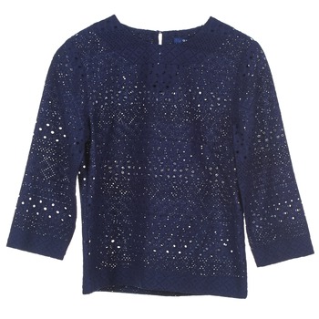 Textil Mulher Tops / Blusas Gant 431951 Azul