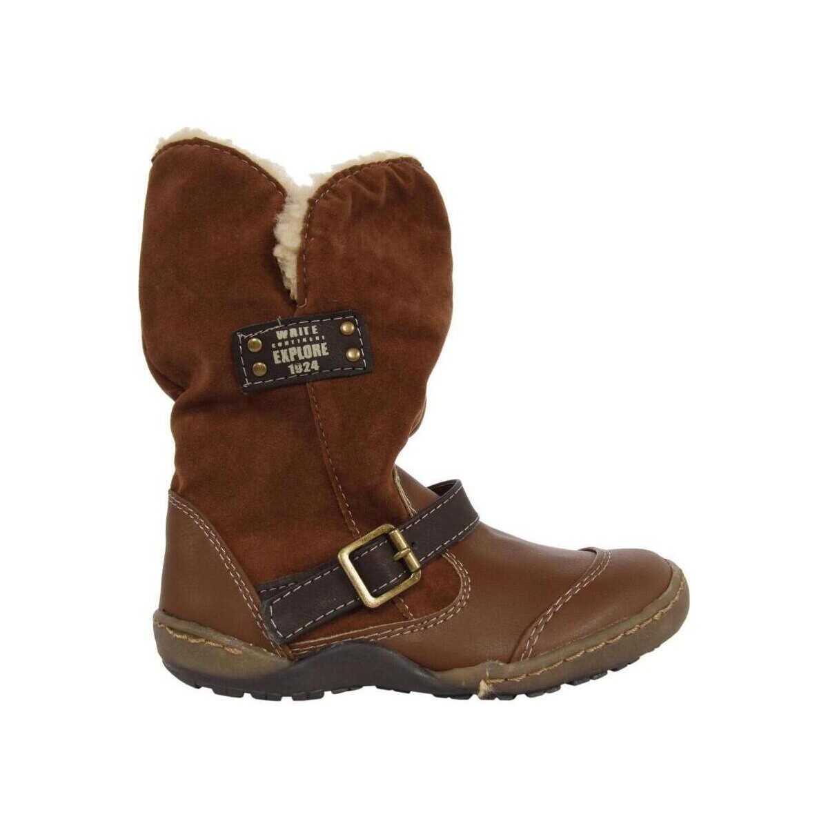 Sapatos Rapariga Botas Flower Girl 191548-B2040 COGNAC-DBROWN 191548-B2040 COGNAC-DBROWN