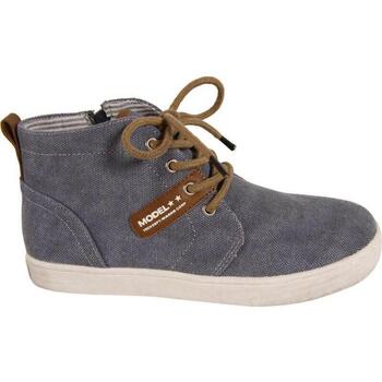 Sapatos Rapaz Botas baixas New Teen 239243-B7079 GBLUE-DNATURAL 239243-B7079 GBLUE-DNATURAL