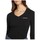 Textil Mulher T-Shirt mangas curtas Guess W4YI21J1314JBLK Preto