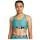 Textil Mulher T-Shirt mangas curtas Under Armour Authentics Mid Cor azul-turquesa