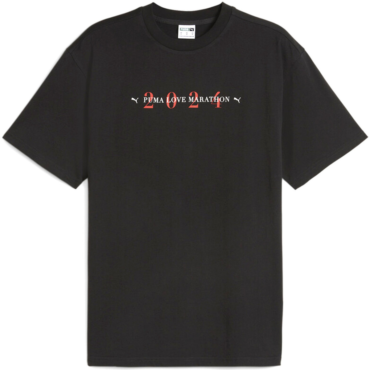 Textil Homem T-shirts e Pólos Puma  Preto