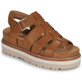 Sapatos Mulher Sandálias Clarks ORIANNA TWIST Castanho