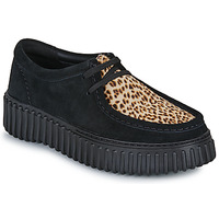 Sapatos Mulher Sapatos Clarks TORHILL BEE Preto / Leopardo